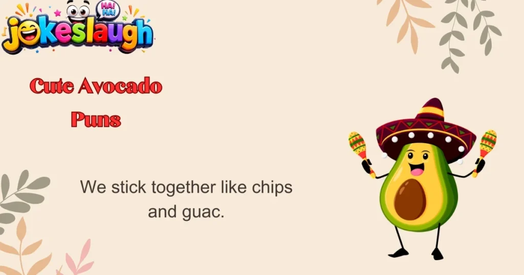 Cute Avocado Puns