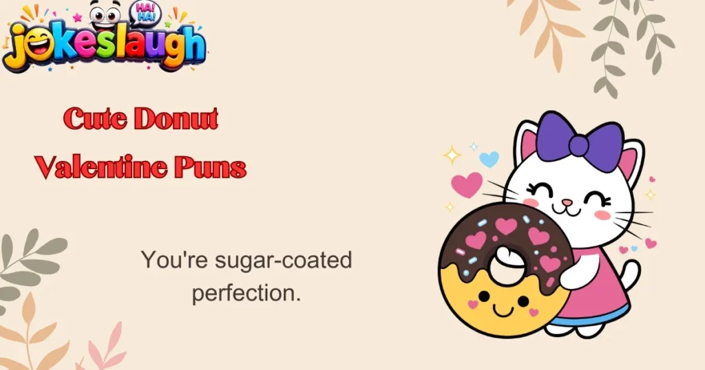 Cute Donut Valentine Puns