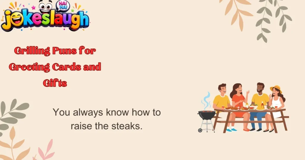 Grilling Puns for Greeting Cards and Gifts