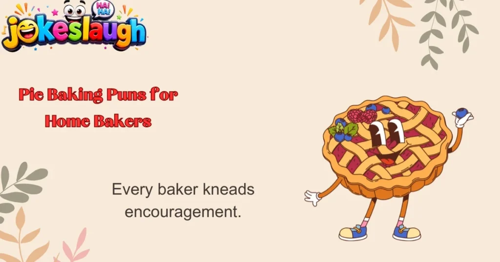 Pie Baking Puns for Home Bakers