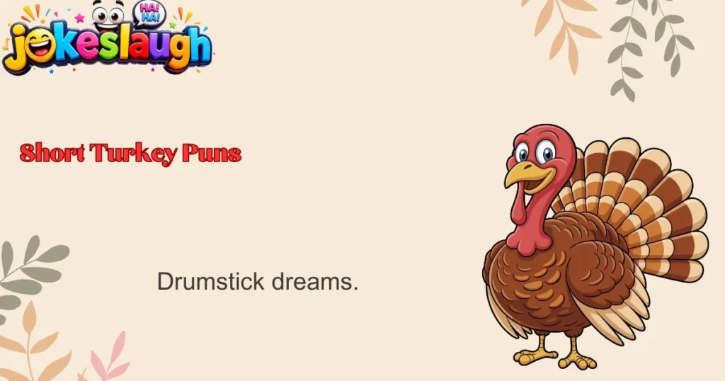 Short Turkey Puns