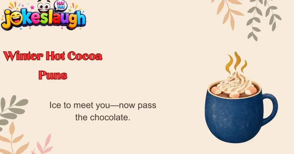 Winter Hot Cocoa Puns