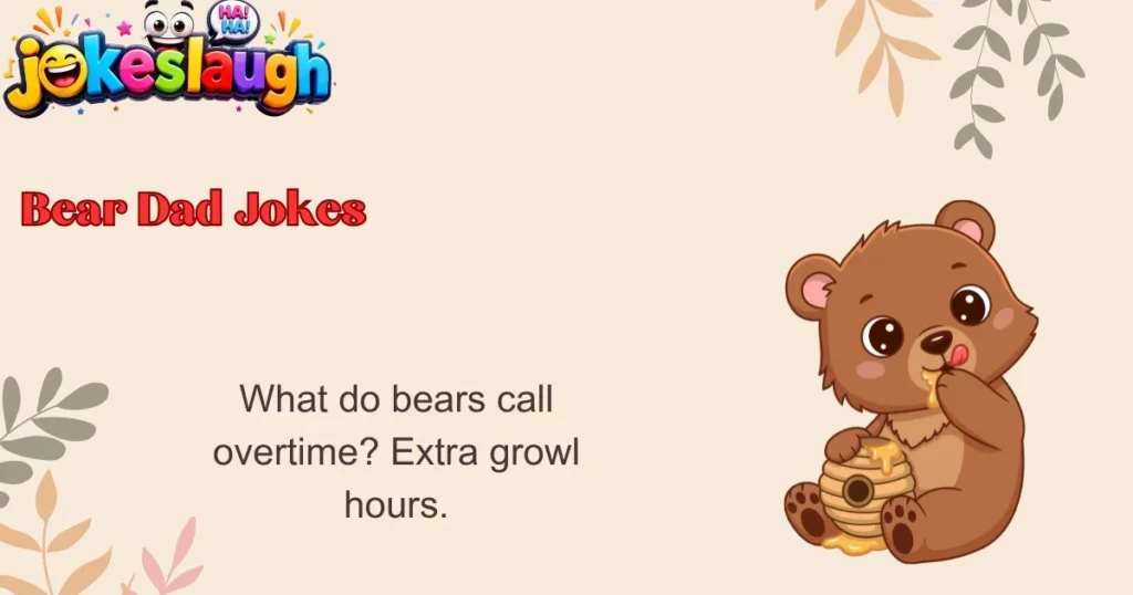 Bear Dad Jokes