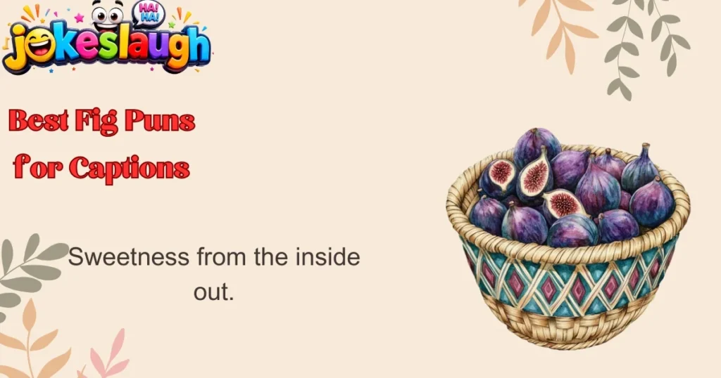 Best Fig Puns for Captions