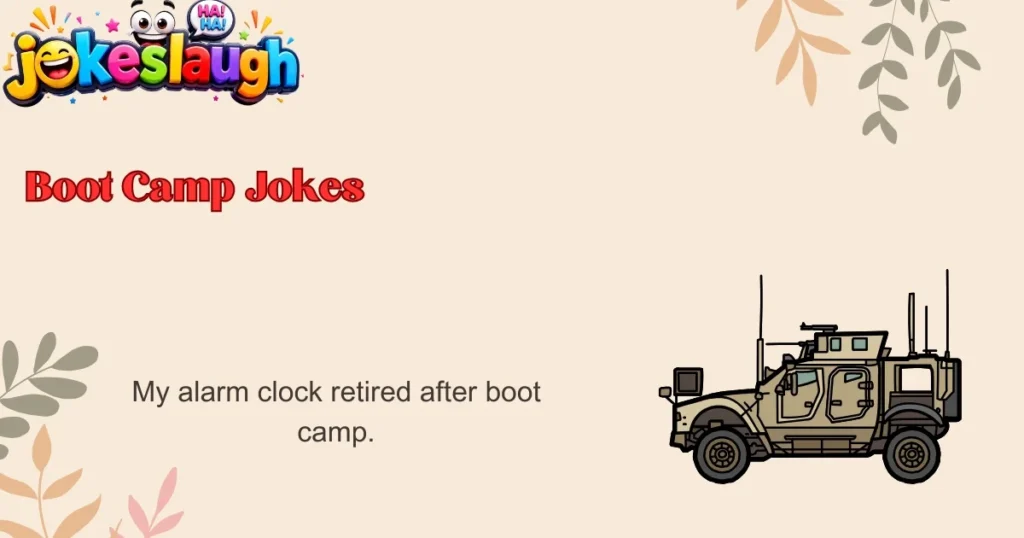 Boot Camp Jokes