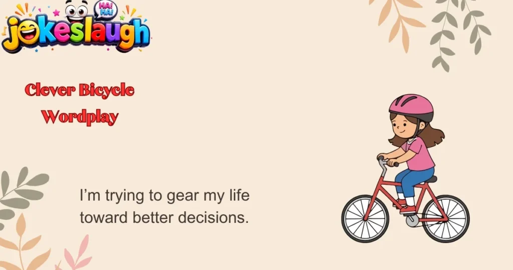 Clever Bicycle Wordplay