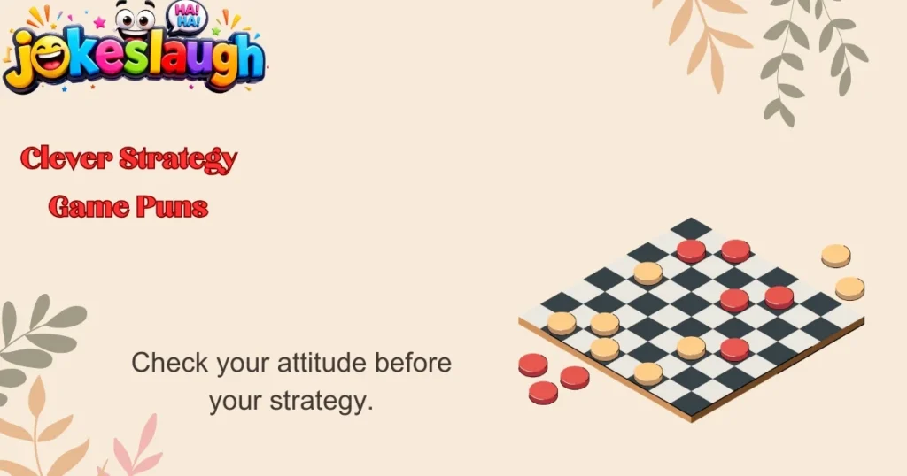 Clever Strategy Game Puns