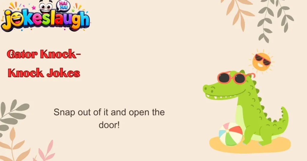 Gator Knock-Knock Jokes