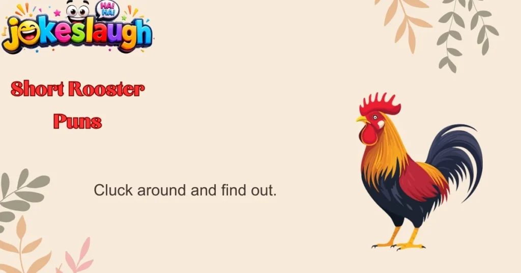 Short Rooster Puns