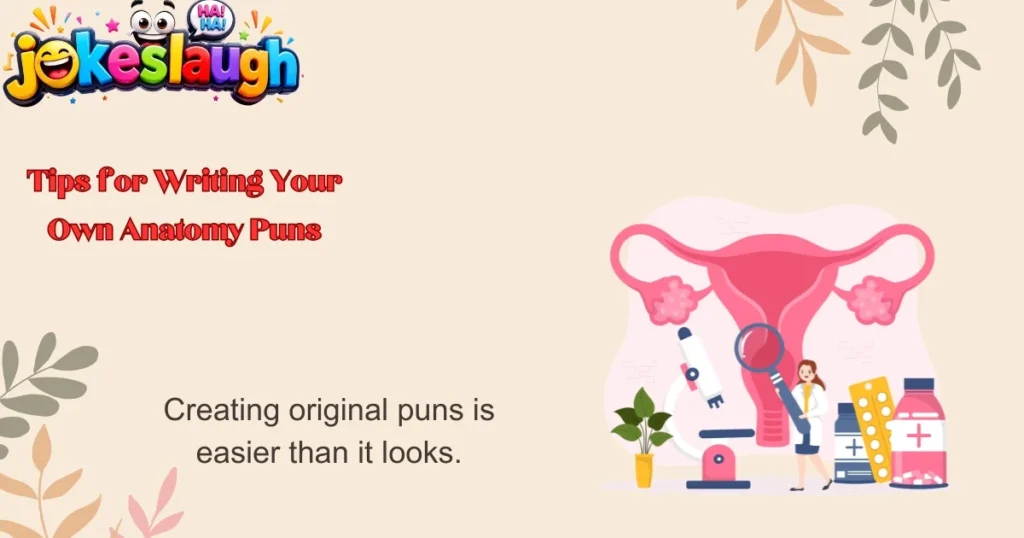 Tips for Writing Your Own Anatomy Puns