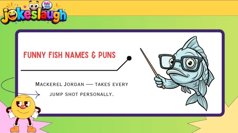 Funny Fish Names & Puns