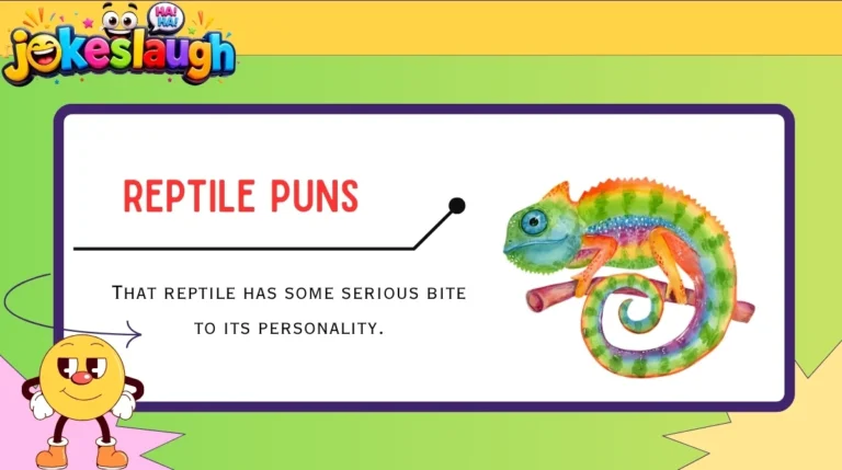 Reptile Puns